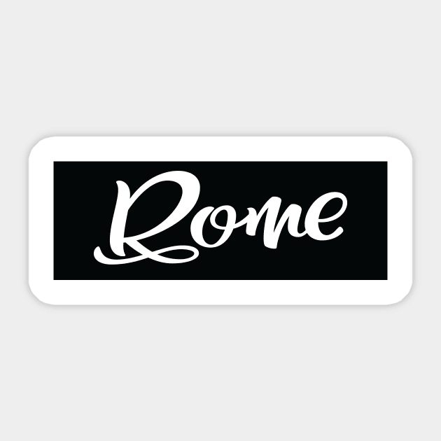 Rome Sticker by ProjectX23Red